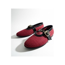 Ne&ve Shoes Bordo File Dokuma Tek Bantlı Yuvarlak Burun Kadın Şık Ve Rahat Babet