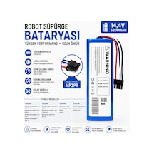 Xiaomi S10+ Uyumlu Robot Süpürge Bataryası 14.4v 5200mah Li-ion