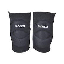 Deluxe Unisex Voleybol Dizliği Çiftli Diz Koruyucu Dizlik Siyah Xl