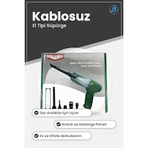 Şarjlı Araç Süpürgesi Multifonksiyonel Oto İç Temizlik Kablosuz E