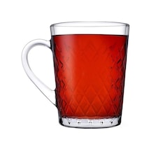 Paşabahçe Ruby 2li Cam Kulplu Bardak 265 Cc Şeffaf