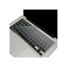 Apple Uyumlu MacBook Air Pro Klavye Koruyucu Us To Tr Ombre Eski Usb Li Model 2008/2017 Yılı İle Siyah Gri