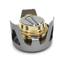 Mufunye Bakır Alaşımlı Taşınabilir Mini Ultra Hafif Ruh Brülörü Alkol Ocakları Açık Hava Kamp Yürüyüş Ocakları Fırın Çok Renkli