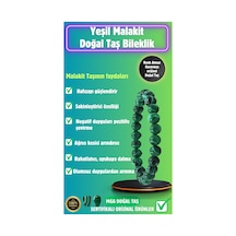 Yeşil Malakit Bilekliği Doğal Taş Bileklik Yeşil Yeşil