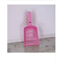Kedi Kumu Temizleme Küreği Pembe