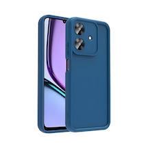 Realme Note 60 Kamera Korumalı Ve Ergonomik Şık Ananas Silikon Kılıf Koyu Yeşil