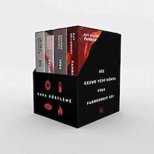 Kara Dörtleme Kutu Set: Biz - Cesur Yeni Dünya - 1984-Fahrenheit 451- İthaki Yayınları