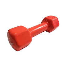 Avessa 3 Kg Vinly Kaplama PVC Kırmızı Dambıl