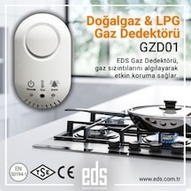 GZD01 DOĞALGAZ VE LPG DEDEKTÖRÜ (12V)  - İGDAŞ ve GAZMER ONAYLI