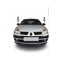 Renault Clio 2 Yarasa Ayna Kapağı Fiber Siyah Boyalı