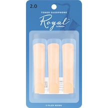D'addario Rkb0320 Royal Tenor Saksafon Kamışı No: 2.0 Eğitim/hobi - 3'lü Paket Klasik Ve Caz İçin Çok Yönlü Kullanım, Kolay Ses Üretimi