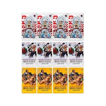 Cantex Tech One Piece Oyun Kartı 3 Seri 12 Paket Bir Arada