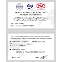 Lsooyh Doğal Tatlısu Büyük Barok İnci Yüzük Çok Renkli