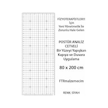 Postür Analiz Cetveli Siyah