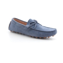 Oxford Klasik Erkek Tz-13401 John May Denim Süet Lacivert