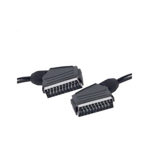 10 Metre Skart Erkek To Scart Male Tırnaklı Ara Görüntü Kablosu