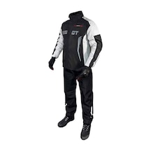 Forte Gt Premium Yağmurluk Takımı Gri Siyah