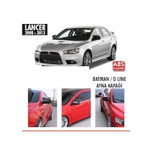 Lancer Batman Ayna Kapağı Piano Black / 2008-2013