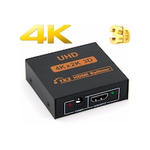 TriLine 4K Ultra HD 3D 2 Port HDMI Splitter Çoğaltıcı