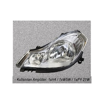 Ayfar Far Sol Renault Symbol Iı 08 Mekanik H4 202283 7701070630 260606079r