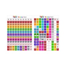 Number Blocks Matematik Eğitici Birim Küp Snapcubes /0-10 Sticker 260 Pcs