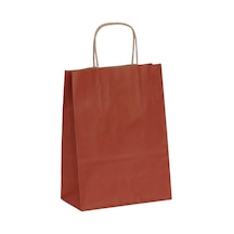 Kraft Kağıt Çanta Bordo 25 Adet 25 x 12 x 31 CM