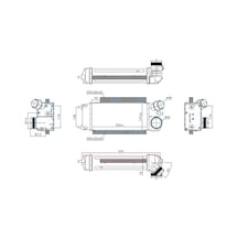 Orıs Ifr505076 Turbo Intercoller Radyatoru Fıesta Vı 1,6tdcı 08 /