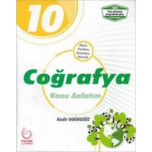 10.Sınıf Coğrafya Konu Anlatım - Palme Yayınevi