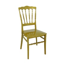 Luna Silver Sandalye Napolyon Gold