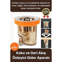 Özel Üretim Banyo Mutfak Küvet Dn40-dn50 Borularıyla Uyumlu Koku Ve Geri Akış Önleyici Gider Aparatı Çok Renkli