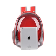 Geeksen Kedi Çantası Taşınabilir Şeffaf Uzay Kapsülü Evcil Hayvan Sırt Çantası Siyah - Cat Backpack Dog Backpack