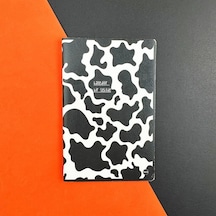 Halledilir Bir Şekilde Terzi Dikişli Defter Siyah