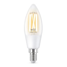 Wiz 40W Sarı-Beyaz Ambiyans E27 Şeffaf Cam Akıllı Filament Ampul (C35)