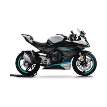 Cfmoto 450sr Yarım Jant Kaplama Sticker Etiket Modeli Turkuaz