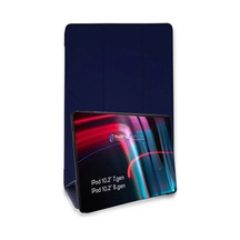 Apple İpad Uyumlu  10.2 7.nesil Kılıf Tablet Smart Kılıf - Lacivert Klasik