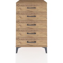 Hyperion Komodin 5 Çekmeceli 60x44x96 Çam-çam Çam