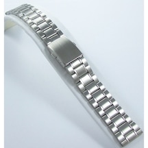 Çelik Saat Kordonu Yandan Kilitli Spor Metal Saat Kordonu 20Mm Pa