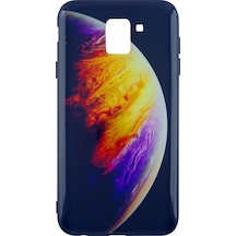 Nettech Samsung Galaxy J600 J6 Uyumlu Desenli Seri Arka Koruma Kılıf