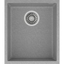 Teka Square 34.40 TG Tek Hazneli Tezgahaltı Tegranite Eviye Gri 115230031