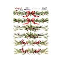 Yılbaşı Sulu Transfer 25x35cm Sty203