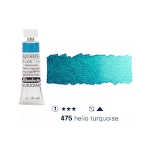 Schmincke Horadam Aquarell Tube 15ml Seri 1 Helio Turquoise 475