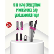 5 İ 1 Arada Profesyonel Saç Şekillendirici Tek Cihazla Sınırsız Stil Altın