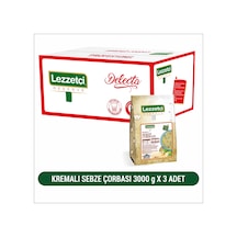 Lezzetçi Kremalı Sebze Çorbası 3 x 3 KG