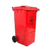 Safell Plastik Tıbbi Atık Çöp Konteyneri 120 Litre Konteyner A+ ✅