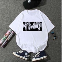 Noıssey Kırmızı Etiket Gala Naruto Akatsuki Pein T-shirt 09982 Beyaz