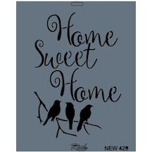 Rich New Seri N-429 Stencil 35X25 Cm