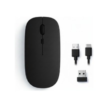 Mac Apple Uyumlu iPad Pc Tablet Mouse Şarjlı Batarya Sessiz Tıklama Usb Dongle Ve Kablo Dahil 1520