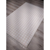 Yamalıhome Bambu Kilim Pt31 Pembe Puanlı 120X180 Cm Pratik Halı