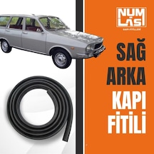 Renault Reno-12 Station Wagon Sağ Arka Kapı Fitili-a Kalite-numlas-nm7376