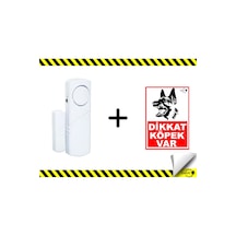 Lorex Pencere Alarm Dikkat Köpek Var Pvc Set